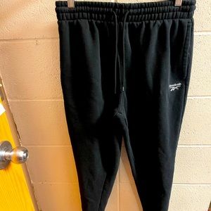 Black jogger sweatpants